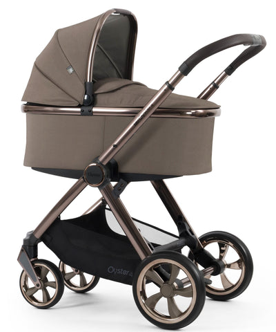Babystyle Oyster 4 Luxury Travel System Bundle with Capsule Car Seat and Base - Mink
