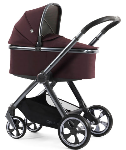 Babystyle Oyster 4 Luxury Travel System Bundle with Capsule Car Seat and Base - Mulberry