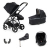 Babystyle Oyster Gravity + 5 Piece Travel System Bundle - Carbonite