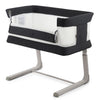 Oyster Wiggle Crib Co-Sleeper - Carbonite