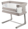 Oyster Wiggle Crib Co-Sleeper - Stone