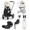 Cybex Priam Travel System Bundle - Matt Black/Off White