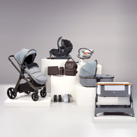 Bababing Raffi 15 Piece Home & Travel System Package - Duck Egg