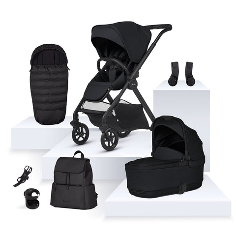 Silver Cross Reef 2 with First Bed Carrycot and Accessory Box - Space