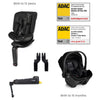 Silver Cross Wave 3 Single to Double Travel System Ultimate Motion Bundle (21 Piece) - Onyx
