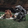 Silver Cross Wave 3 Single to Double Pram and Accessory Bundle (18 Piece) - Lunar