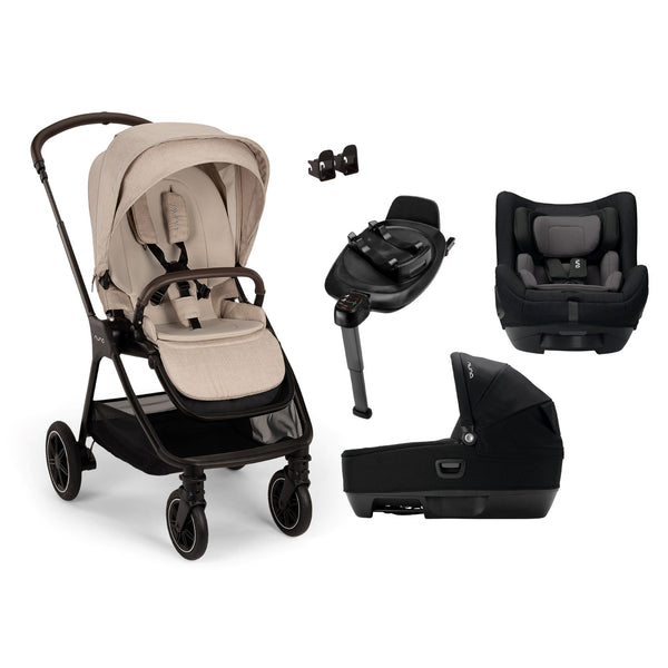 Nuna Triv Next Generation Cari Bundle 2024 - Biscotti