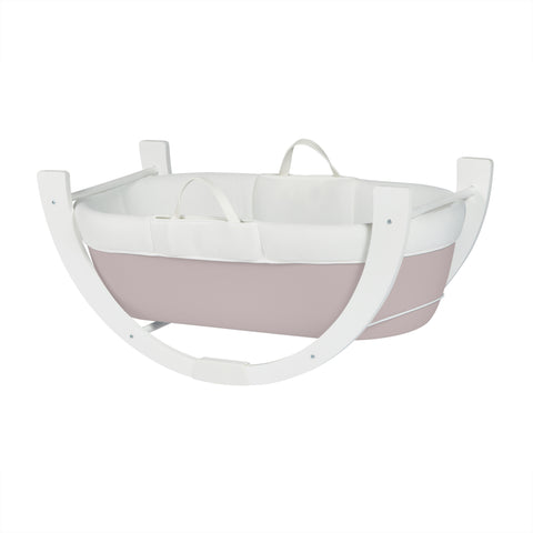 Shnuggle Dreami Moses Basket & Stand - Taupe