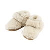 Baa Baby Teddy Merino Boucle Booties - Oat