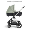 Silver Cross Tide Travel System and Accessory Bundle - Sage/Silver