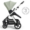 Silver Cross Tide Travel System and Accessory Bundle - Sage/Silver