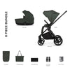 Venicci Claro 2-in-1 Pram and Accessory Bundle - Forest