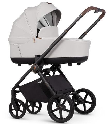 Venicci Claro 2-in-1 Pram and Accessory Bundle - Vanilla