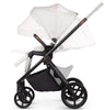 Venicci Claro 3-in-1 Travel System and Accessory Bundle - Vanilla