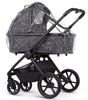 Venicci Tinum Edge 9 Piece Pram & Accessory Bundle - Charcoal