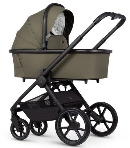 Venicci Tinum Edge 9 Piece Pram & Accessory Bundle - Moss