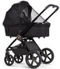 Venicci Upline 2 Pram and Accessory Bundle - All Black