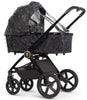 Venicci Upline 2 Pram and Accessory Bundle - All Black