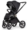 Venicci Upline 2 Complete Pram, Accessory and Travel System Bundle - All Black