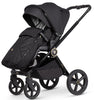 Venicci Upline 2 Complete Pram, Accessory and Travel System Bundle - All Black