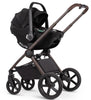Venicci Upline 2 SE Complete Pram, Accessory and Travel System Bundle - Burgundy
