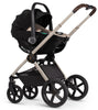Venicci Upline 2 Complete Pram, Accessory and Travel System Bundle - Stone Beige
