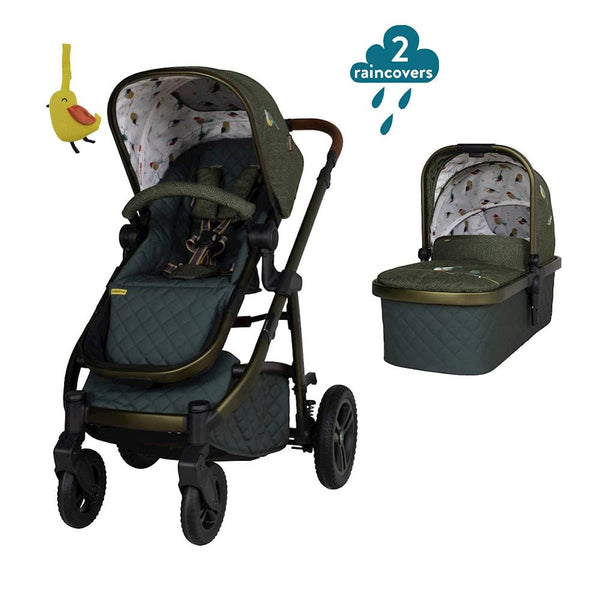 Cosatto Wow 3 Pram and Pushchair Bundle - Bureau