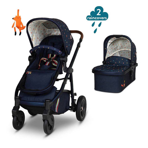 Cosatto Wow 3 Pram and Pushchair Bundle - Doodle Days