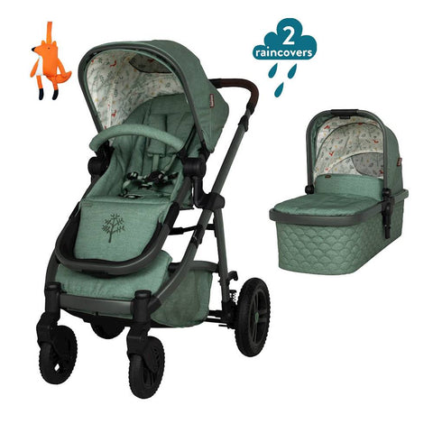Cosatto Wow 3 Pram and Pushchair Bundle - Meadow