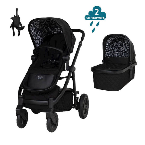 Cosatto Wow 3 Pram and Pushchair Bundle - Silhouette