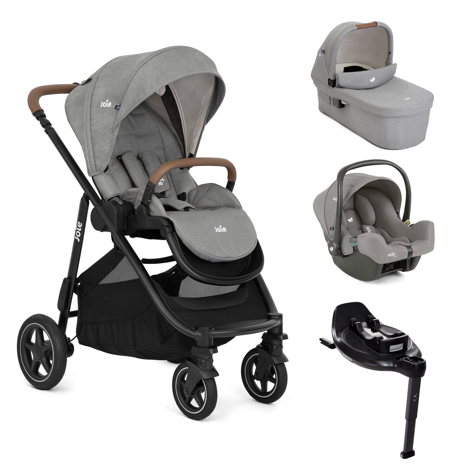 Joie Versatrax On The Go Encore Bundle Pebble Bumpstart Babyshop