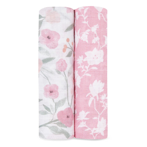 Aden + Anais 2pk Classic Swaddles - Ma Fleur