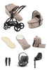 Egg 3 Luxury Travel System - Special Edition Houndstooth Almond