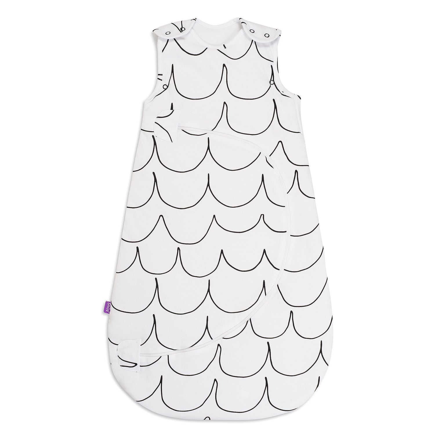 SnuzPouch Baby Sleeping Bag Wave Mono Bumpstart Babyshop