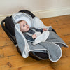 Purflo Cosy Wrap Travel Blanket - Minimal Grey