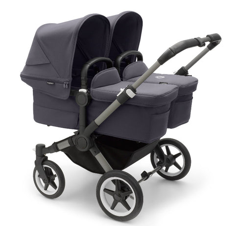 Bugaboo Donkey 5 Twin - Graphite/Stormy Blue Complete