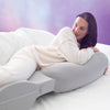 SnuzCurve Pregnancy Support Pillow - Grey