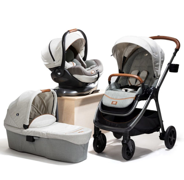 Joie Finity Signature i-Level Recline Travel System Bundle - Oyster