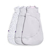 SnuzPouch Baby Sleeping Bag - White Spots