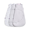 SnuzPouch Baby Sleeping Bag - White Spots