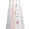 Aden + Anais 4pk Classic Swaddles - Dahlias
