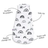 SnuzPouch Baby Sleeping Bag - Mono Rainbow