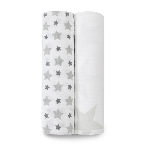 Aden + Anais 2pk Classic Swaddles - Twinkle