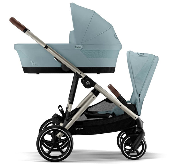 Cybex Gazelle S Toddler/Newborn Essential Bundle - Sky Blue