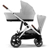 Cybex Gazelle S Toddler/Newborn Luxury Bundle - Lava Grey
