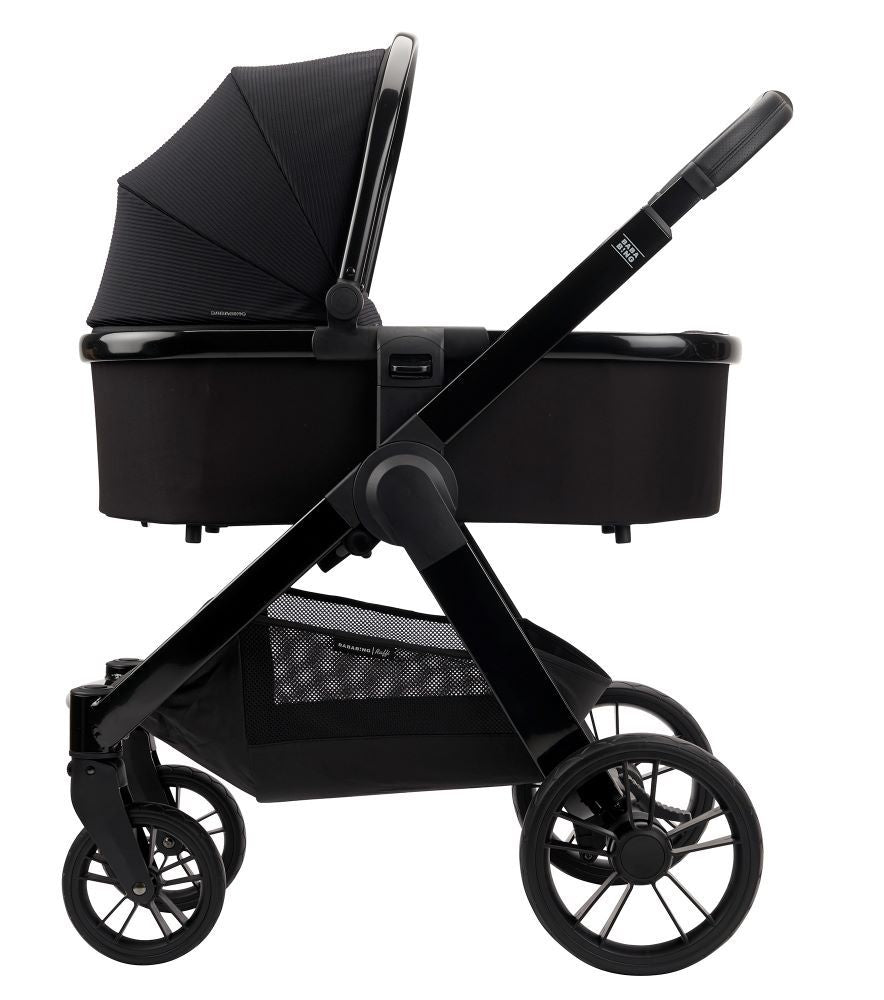 Bababing Raffi Pram System Black Gloss Bumpstart Babyshop
