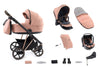 Babystyle Prestige Travel System Bundle - Coral/Copper Vogue Chassis