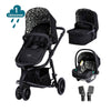 Cosatto Giggle 3 in 1 iSize Bundle - Silhouette