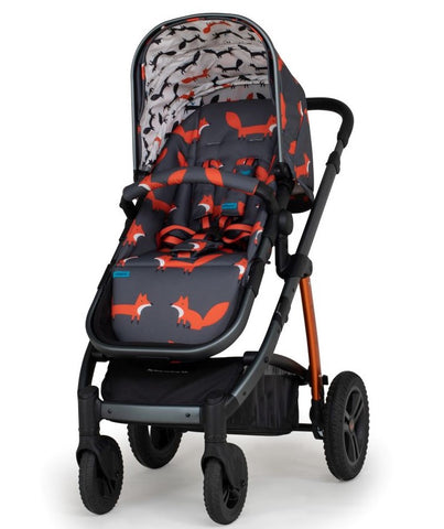 Cosatto Wow 2 Everything Travel System Bundle - Charcoal Mister Fox