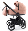 Babystyle Prestige Pram and Accessory Bundle - Coral/Black Vogue Chassis